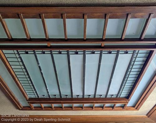 Inside Hollyhock House, Hollywood, Los Angeles County