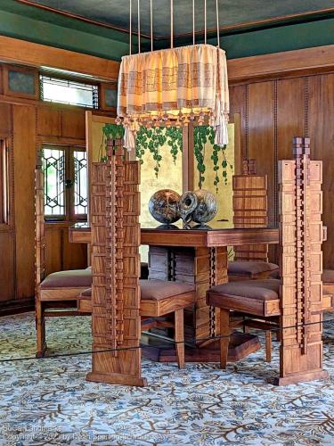 Inside Hollyhock House, Hollywood, Los Angeles County