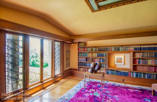 Inside Hollyhock House, Hollywood, Los Angeles County