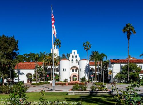 Hepner Hall, San Diego State University, San Diego, San Diego County