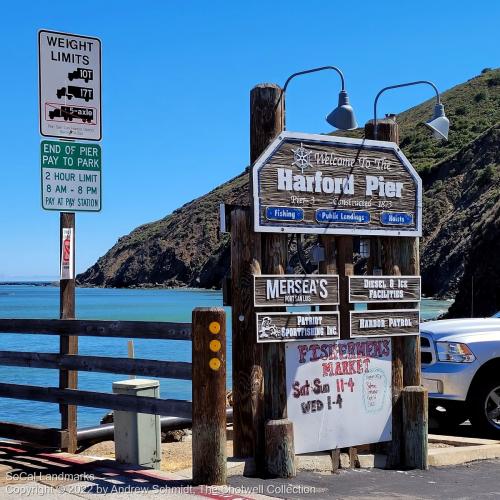 Harford Pier, Port San Luis, Avila Beach, San Luis Obispo County