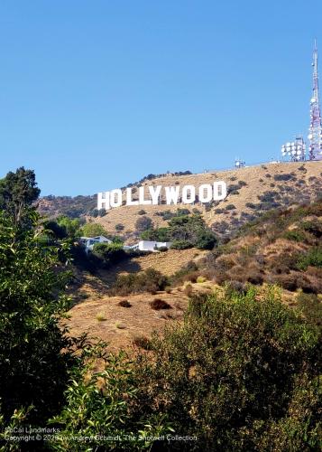 Hollywood Sign, Beachwood Canyon, Los Angeles County