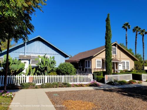 Row houses, Irvine Ranch Historic Park, Irvine, Orange County