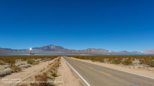 Ivanpah Solar Electric Generating System, Ivanpah Dry Lake, San Bernardino County