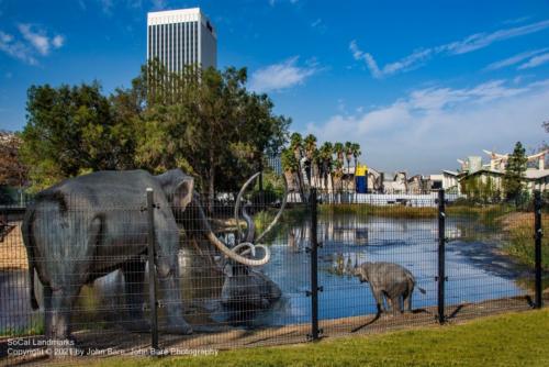 La Brea Tar Pits, Los Angeles, Los Angeles County