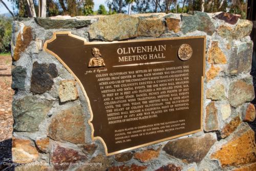 Olivenhain Meeting Hall, Olivenhain, San Diego County