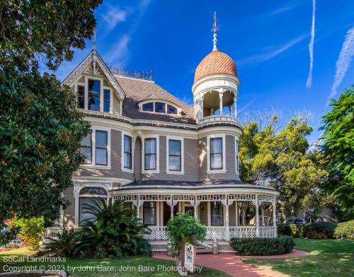 Long-Waterman House, San Diego, San Diego County