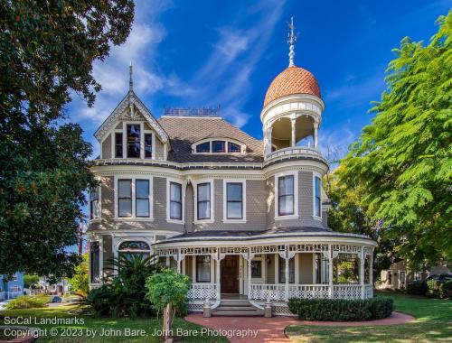 Long-Waterman House, San Diego, San Diego County