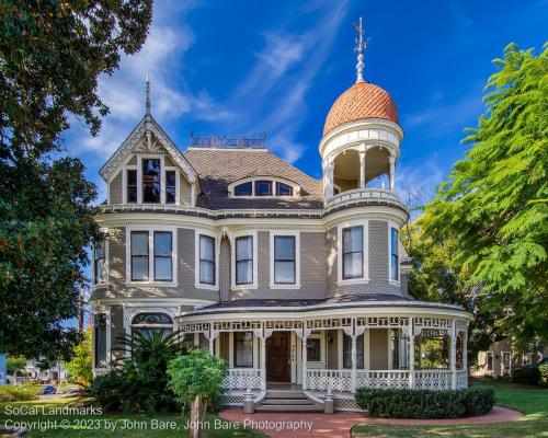 Long-Waterman House, San Diego, San Diego County