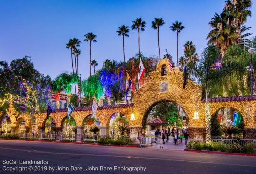 Mission Inn Festival of Lights, Riverside, Riverside County