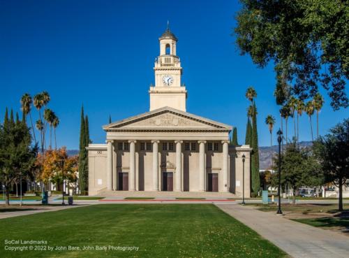 Memorial Chapel, University of Redlands, Redlands, San Bernardino County