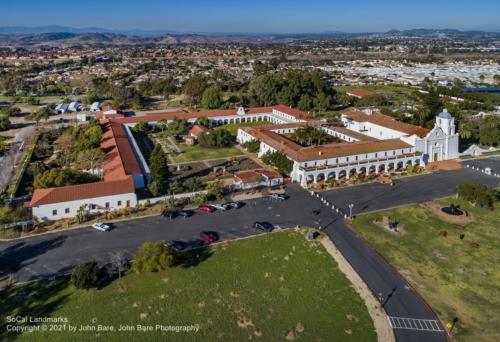 Mission San Luis Rey, Oceanside, San Diego County