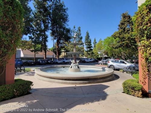 Plaza Fountain, Orange, Orange County