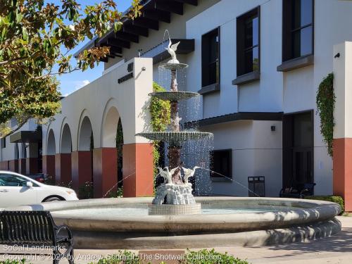 Plaza Fountain, Orange, Orange County