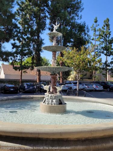 Plaza Fountain, Orange, Orange County