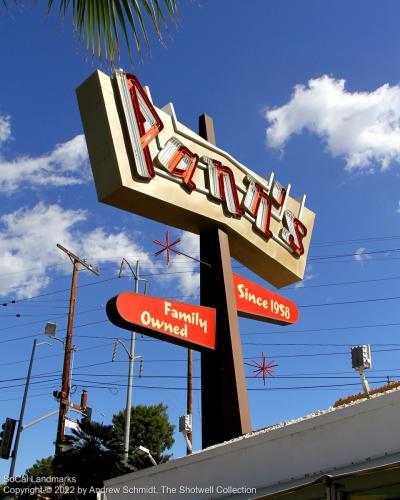 Pann's Restaurant, Los Angeles, Los Angeles County