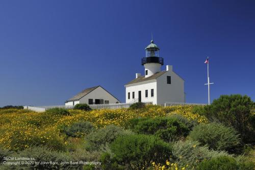 Old Point Loma Lighthouse, San Diego, San Diego County