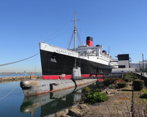 Queen Mary Reopening, Long Beach, Los Angeles County