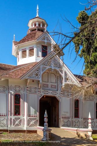 Queen Anne Cottage, LA County Arboretum and Botanical Gardens, Arcadia, Los Angeles County