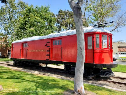 Pacific Electric Red Car, Seal Beach, Orange County