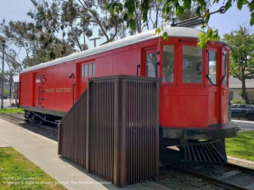 Pacific Electric Red Car, Seal Beach, Orange County