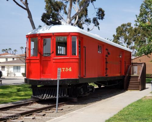 Pacific Electric Red Car, Seal Beach, Orange County