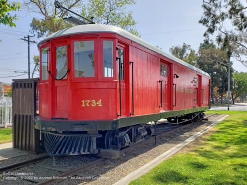 Pacific Electric Red Car, Seal Beach, Orange County