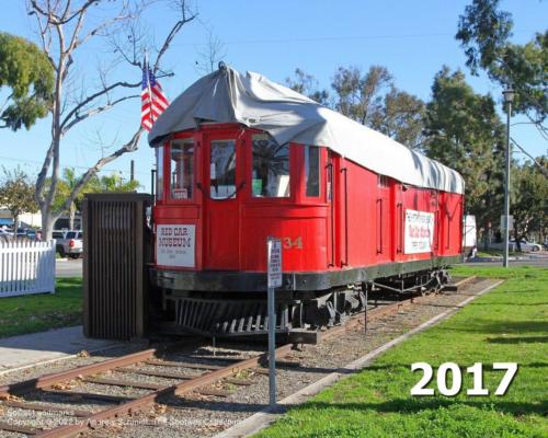 Pacific Electric Red Car, Seal Beach, Orange County