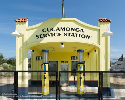 Richfield Cucamonga Service Station, Rancho Cucamonga, Los Angeles County