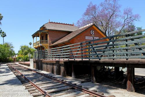 Santa Anita Santa Fe Depot, Arcadia, Los Angeles County