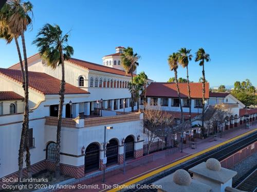 Santa Ana Regional Transportation Center, Santa Ana, Orange County