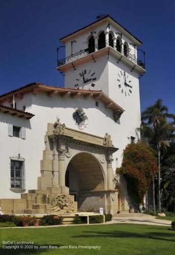 Santa Barbara County Courthouse, Santa Barbara, Santa Barbara County