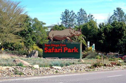 San Diego Zoo Safari Park, Escondido, San Diego County