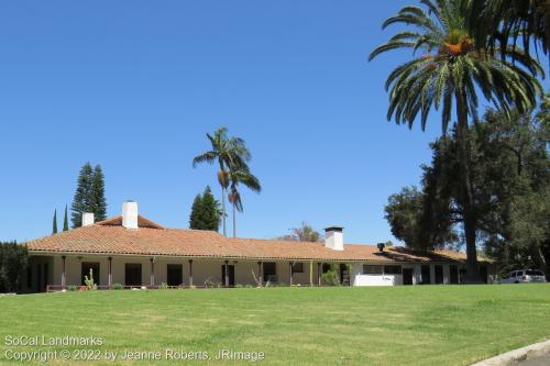 Santa Margarita Ranch House, Camp Pendleton, San Diego County