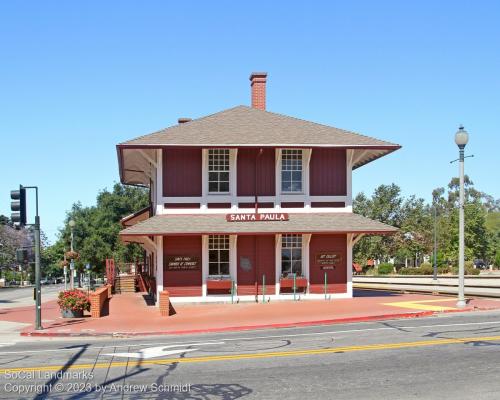 Southern Pacific Train Depot, Santa Paula, Ventura County