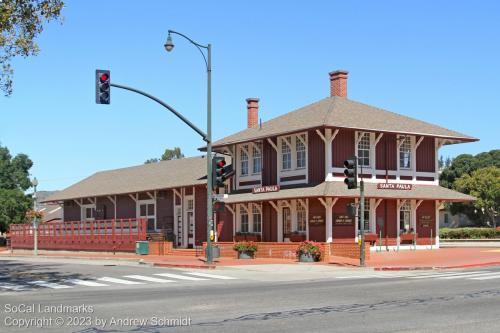 Southern Pacific Train Depot, Santa Paula, Ventura County