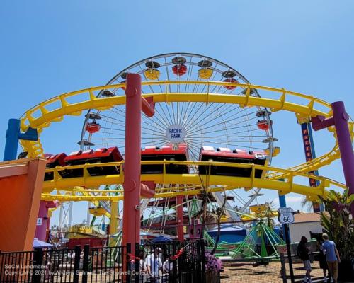 Santa Monica Pier, Santa Monica, Los Angeles County