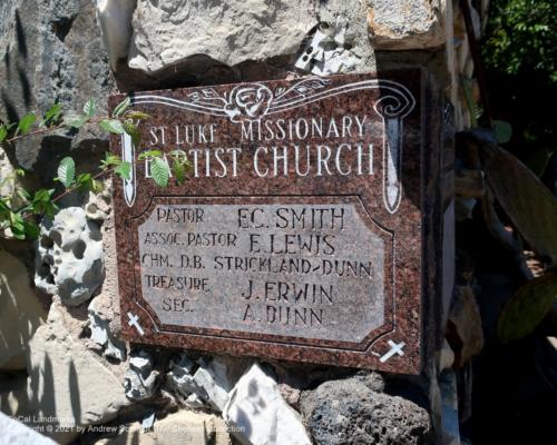 St. Luke Missionary Baptist Church, San Luis Obispo, San Luis Obispo County