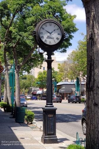 Stedman Street Clock, Fullerton, Orange County