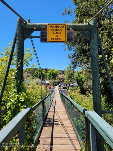 Swinging Bridge, Arroyo Grande, San Luis Obispo County