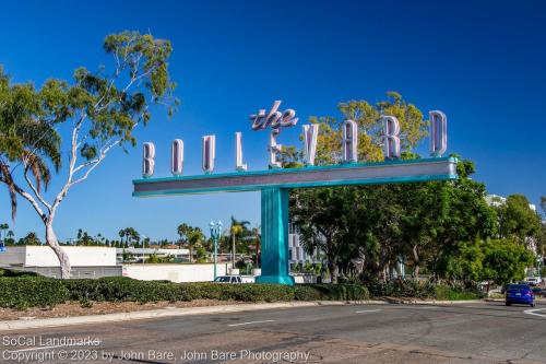 The Boulevard Sign, San Diego, San Diego County