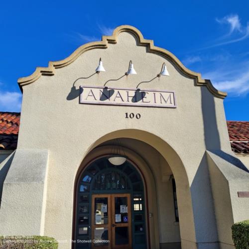 Union Pacific Railway Station, Anaheim, Orange County