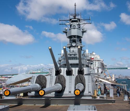 Battleship USS Iowa, San Pedro, Los Angeles County