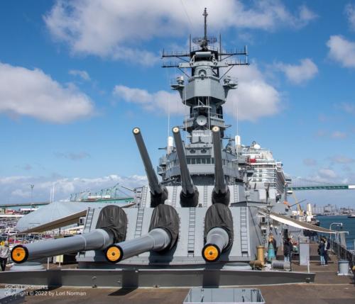 Battleship USS Iowa, San Pedro, Los Angles County