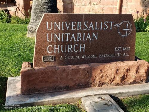 Universalist-Unitarian Church, Riverside, Riverside County
