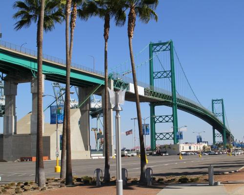 Vincent Thomas Bridge, San Pedro, Los Angeles County