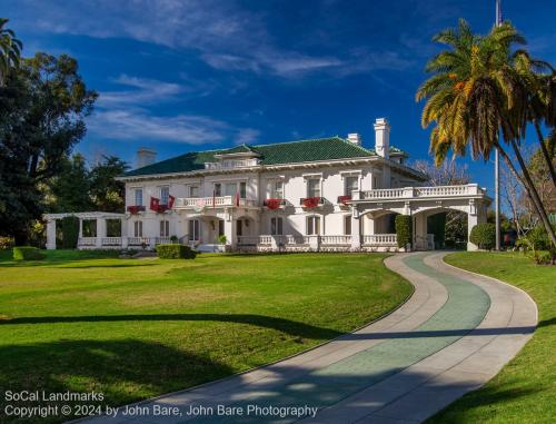 Tournament House (Wrigley Mansion), Pasadena, Los Angeles County