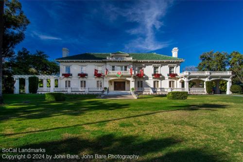 Tournament House (Wrigley Mansion), Pasadena, Los Angeles County
