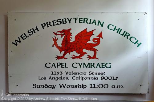 Welsh Presbyterian Church, Los Angeles, Los Angeles County